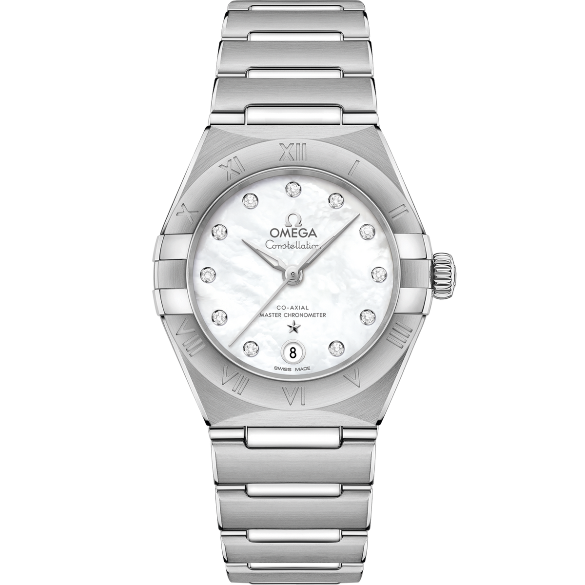 Omega Constellation 29 mm Steel White Dial Bracelet 131.10.29.20.55.001