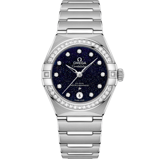 Omega Constellation 29 mm Steel Blue Dial Bracelet 131.15.29.20.53.001