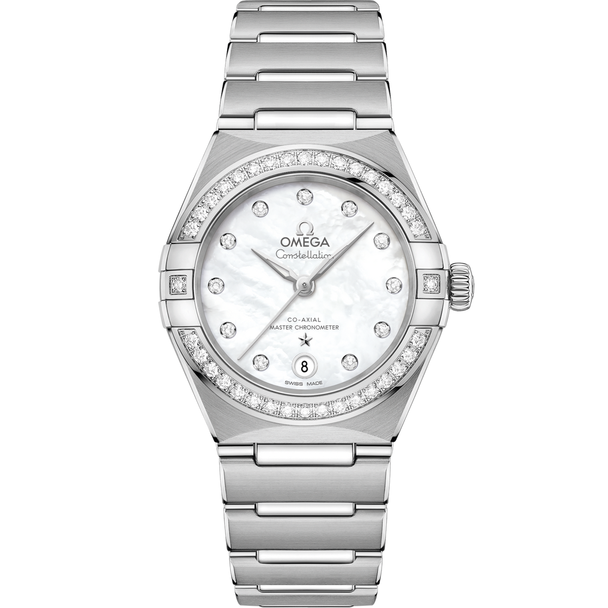 Omega Constellation 29 mm Steel White Dial Bracelet 131.15.29.20.55.001
