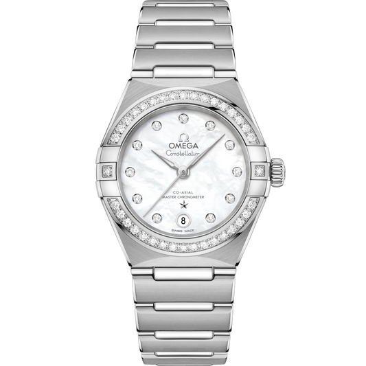 Omega Constellation 29 mm Steel White Dial Bracelet 131.15.29.20.55.001