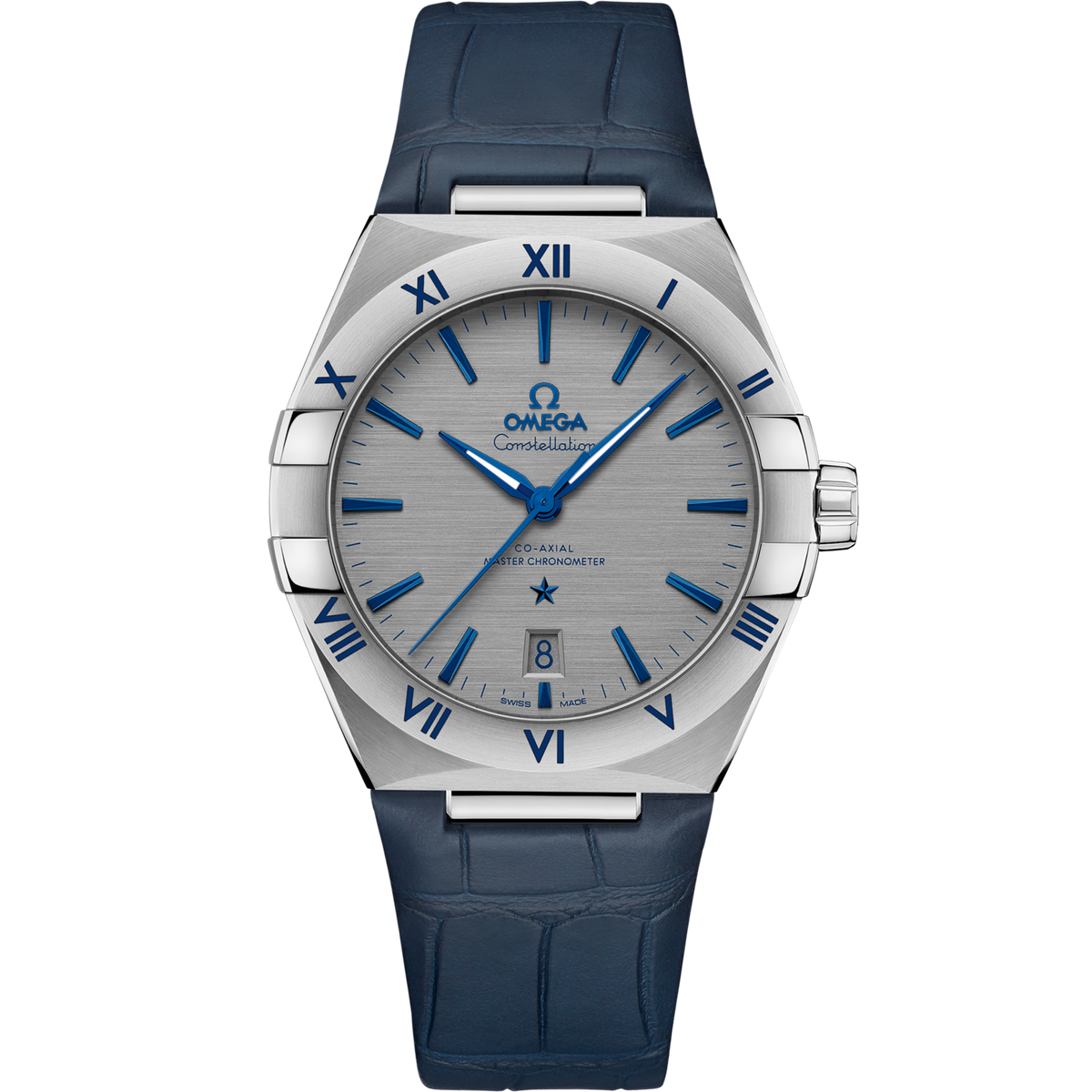 Omega Constellation 39 mm Steel Grey Dial Strap 131.13.39.20.06.002