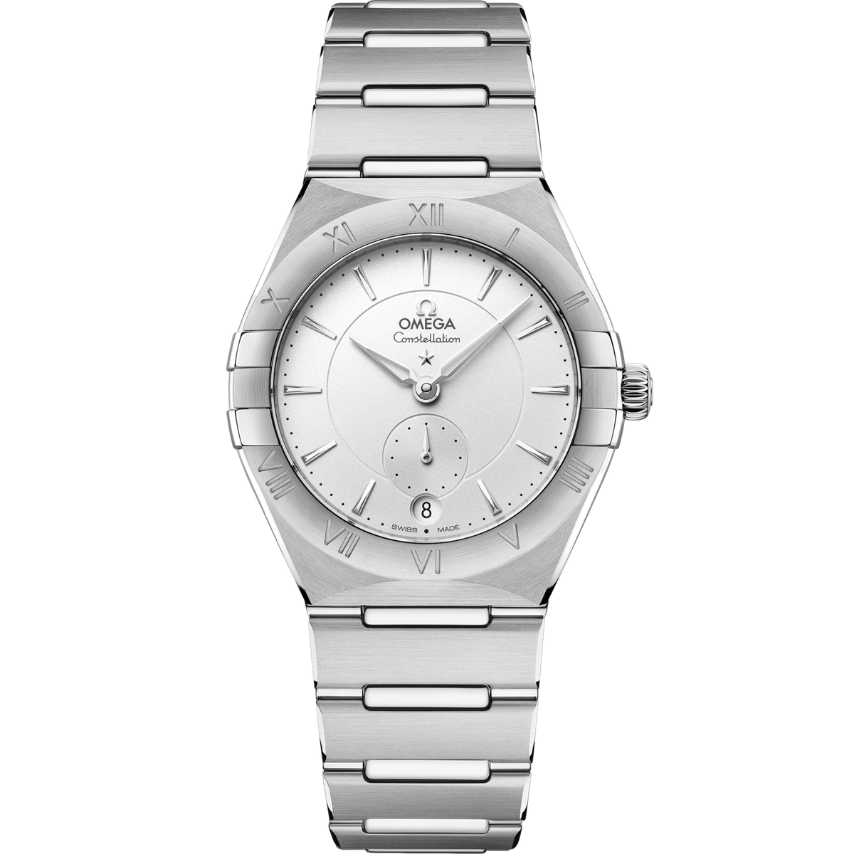 Omega Constellation 34 mm Steel Silver Dial Bracelet 131.10.34.20.02.001