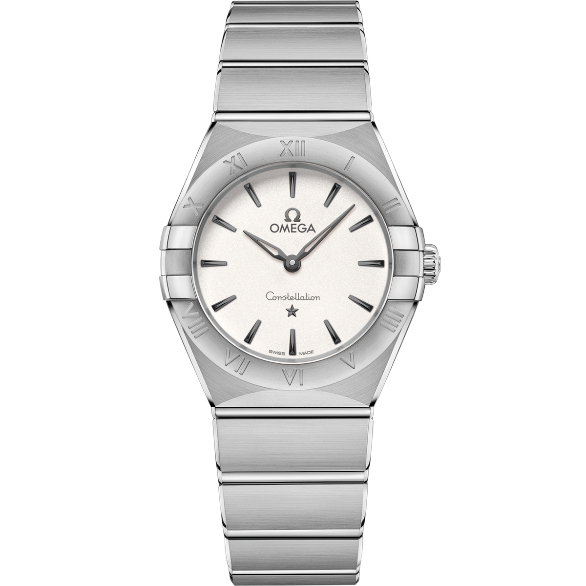 Omega Constellation 28 mm Steel Silver Dial Bracelet 131.10.28.60.02.001