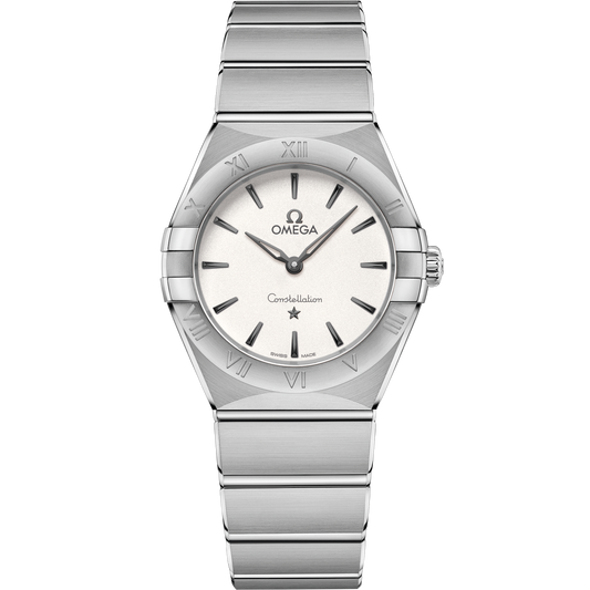 Omega Constellation 28 mm Steel Silver Dial Bracelet 131.10.28.60.02.001