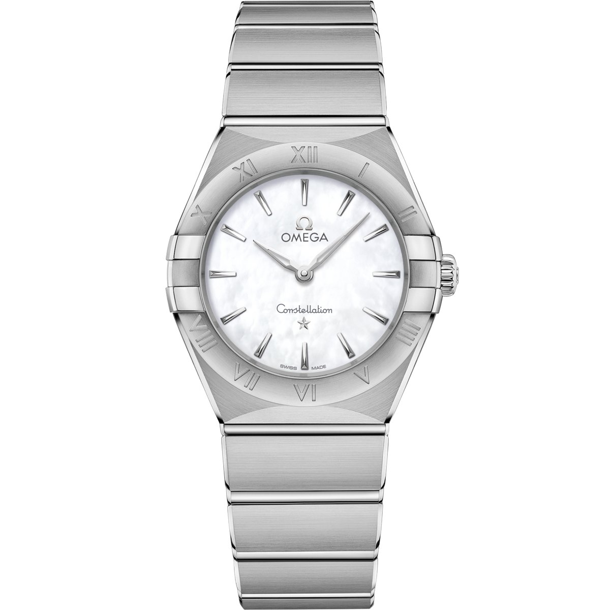 Omega Constellation 28 mm Steel White Dial Bracelet 131.10.28.60.05.001