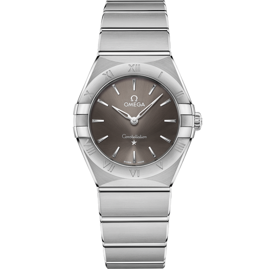 Omega Constellation 28 mm Steel Grey Dial Bracelet 131.10.28.60.06.001