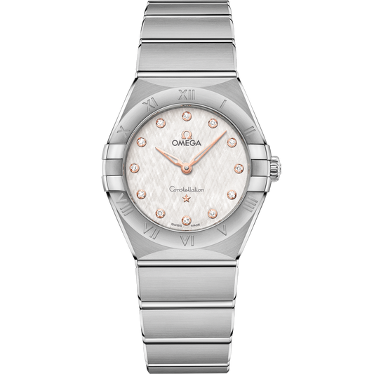 Omega Constellation Steel Silver Dial Bracelet 131.10.28.60.52.001