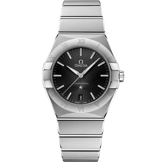 Omega Constellation 36 mm Steel Black Dial Bracelet 131.10.36.60.01.001