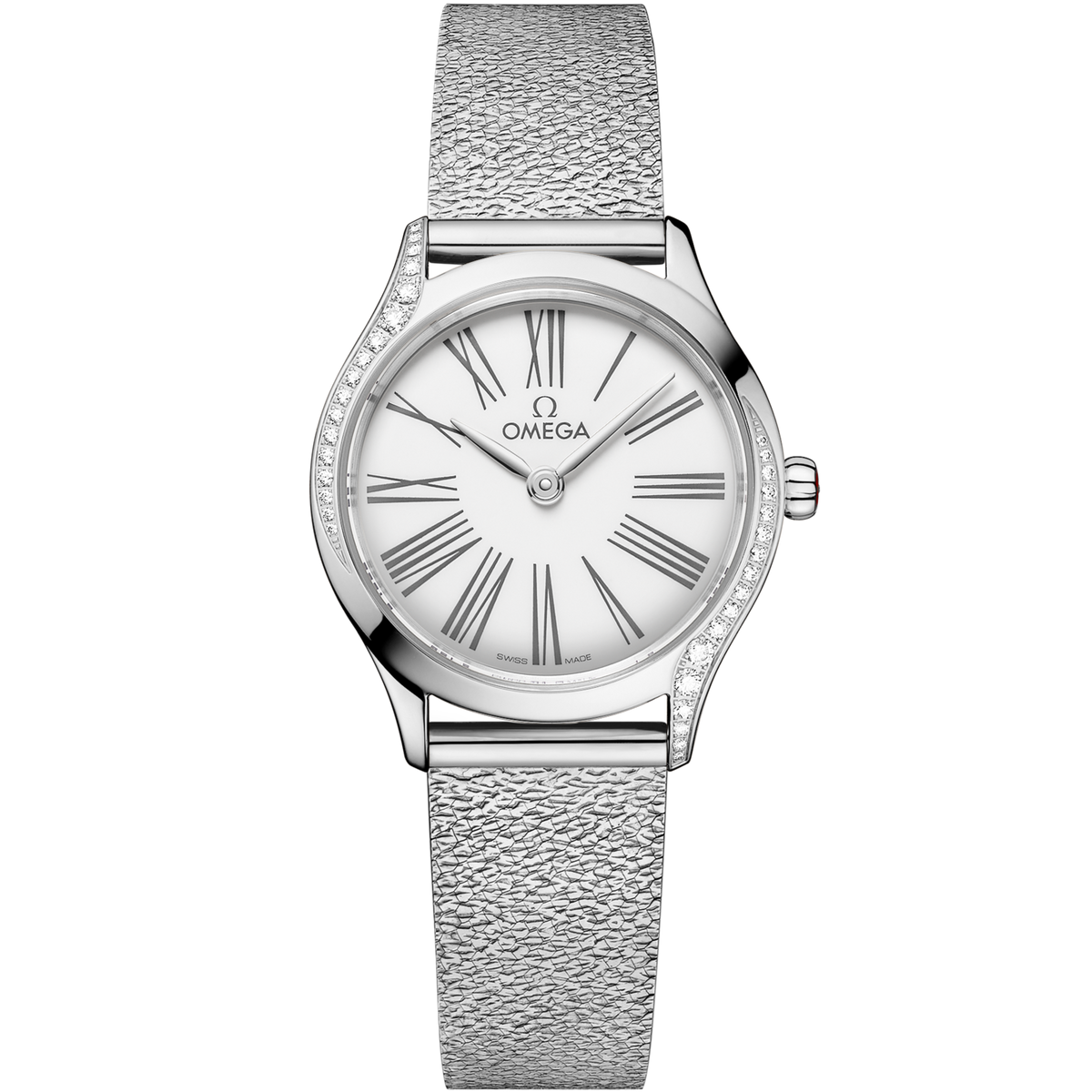 Omega De Ville Mini Trésor 26 mm Steel White Dial Bracelet 428.15.26.60.04.001