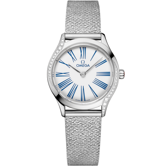 Omega De Ville Mini Trésor 26 mm Steel White Dial Bracelet 428.15.26.60.04.002