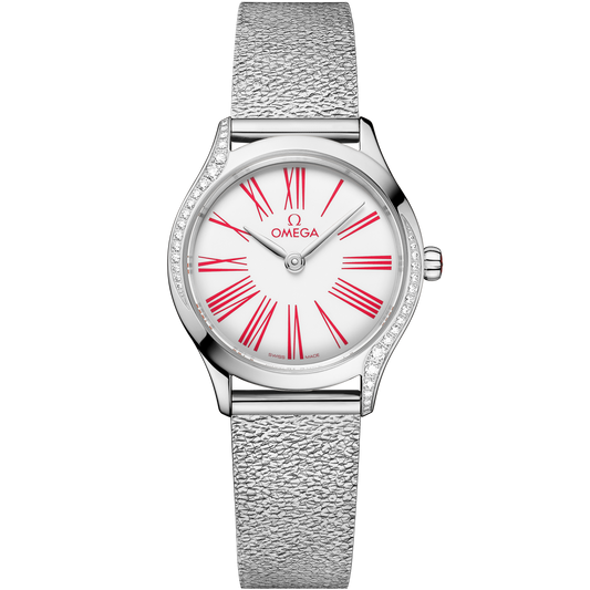 Omega De Ville Mini Trésor 26 mm Stainless Steel White Dial Bracelet 428.15.26.60.04.003