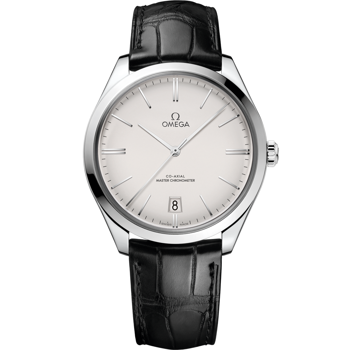 Omega De Ville Trésor 40 mm Stainless Steel Silver Dial Strap 435.13.40.21.02.001