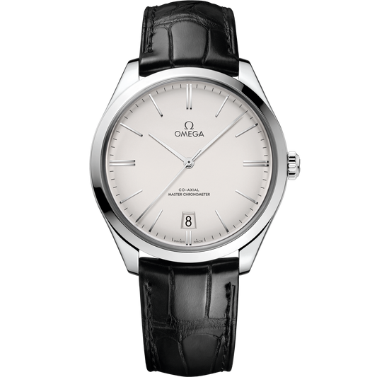 Omega De Ville Trésor 40 mm Stainless Steel Silver Dial Strap 435.13.40.21.02.001