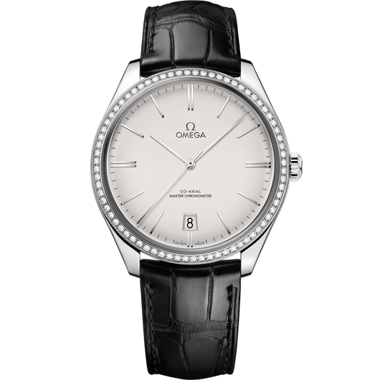 Omega De Ville Trésor 40 mm Steel Silver Dial Strap 435.18.40.21.02.001
