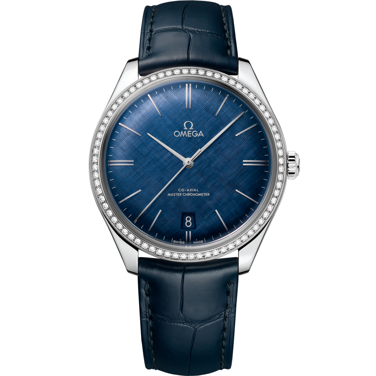 Omega De Ville Trésor 40 mm Steel Blue Dial Strap 435.18.40.21.03.001