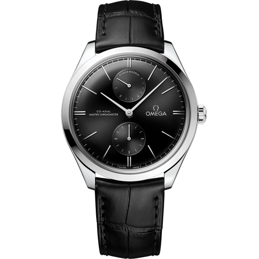 Omega De Ville Trésor 40 mm Steel Black Dial Strap 435.13.40.22.01.001
