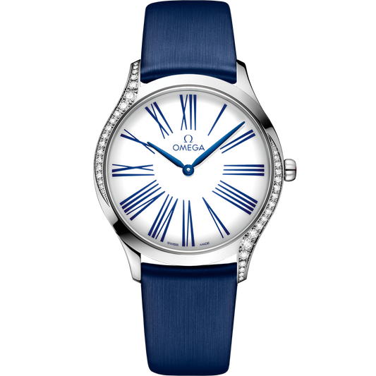Omega De Ville Trésor 36 mm Steel White Dial Strap 428.17.36.60.04.001