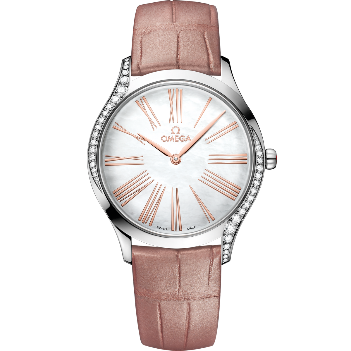Omega De Ville Trésor 36 mm Steel White Dial Strap 428.18.36.60.05.002