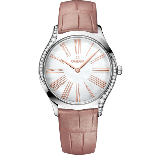 Omega De Ville Trésor 36 mm Steel White Dial Strap 428.18.36.60.05.002
