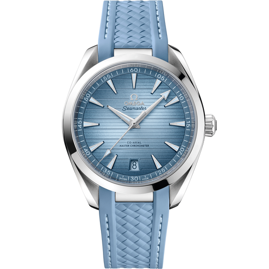 Omega Seamaster Aqua Terra 41 mm Steel Blue Dial Strap 220.12.41.21.03.008