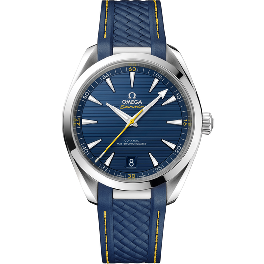 Omega Seamaster Aqua Terra 41 mm Steel Blue Dial Strap 220.12.41.21.03.009