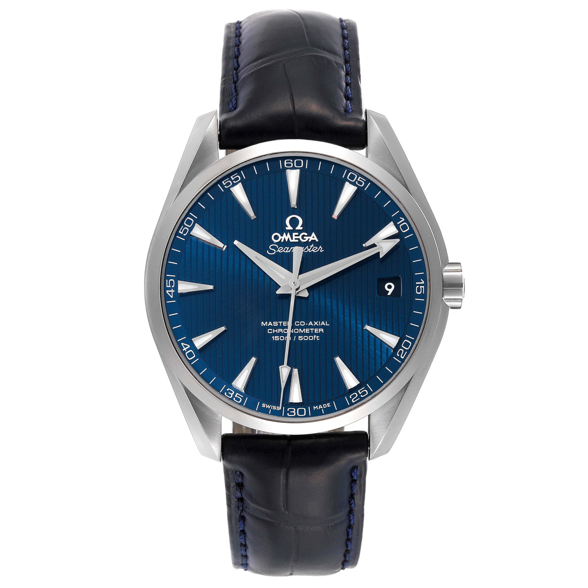 OMG Seamaster Aqua Terra Blue Dial Mens Watch 231.13.42.21.03.001