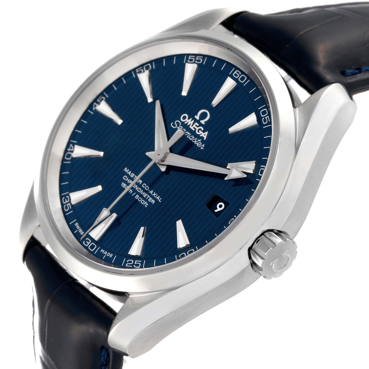 OMG Seamaster Aqua Terra Blue Dial Mens Watch 231.13.42.21.03.001