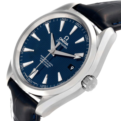 OMG Seamaster Aqua Terra Blue Dial Mens Watch 231.13.42.21.03.001
