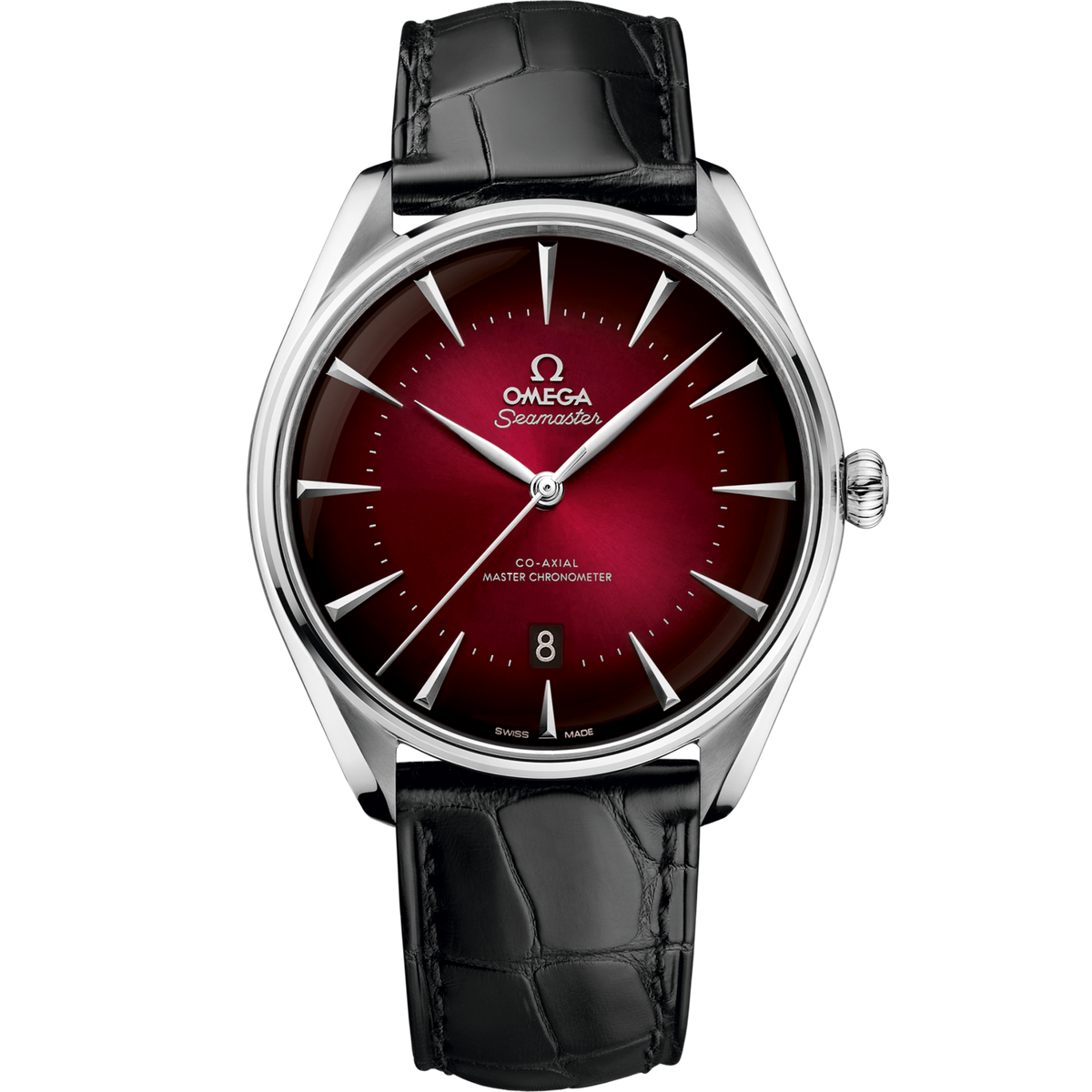 Omega Seamaster Boutique Editions 39.5 mm Steel Red Dial Strap 511.13.40.20.11.002