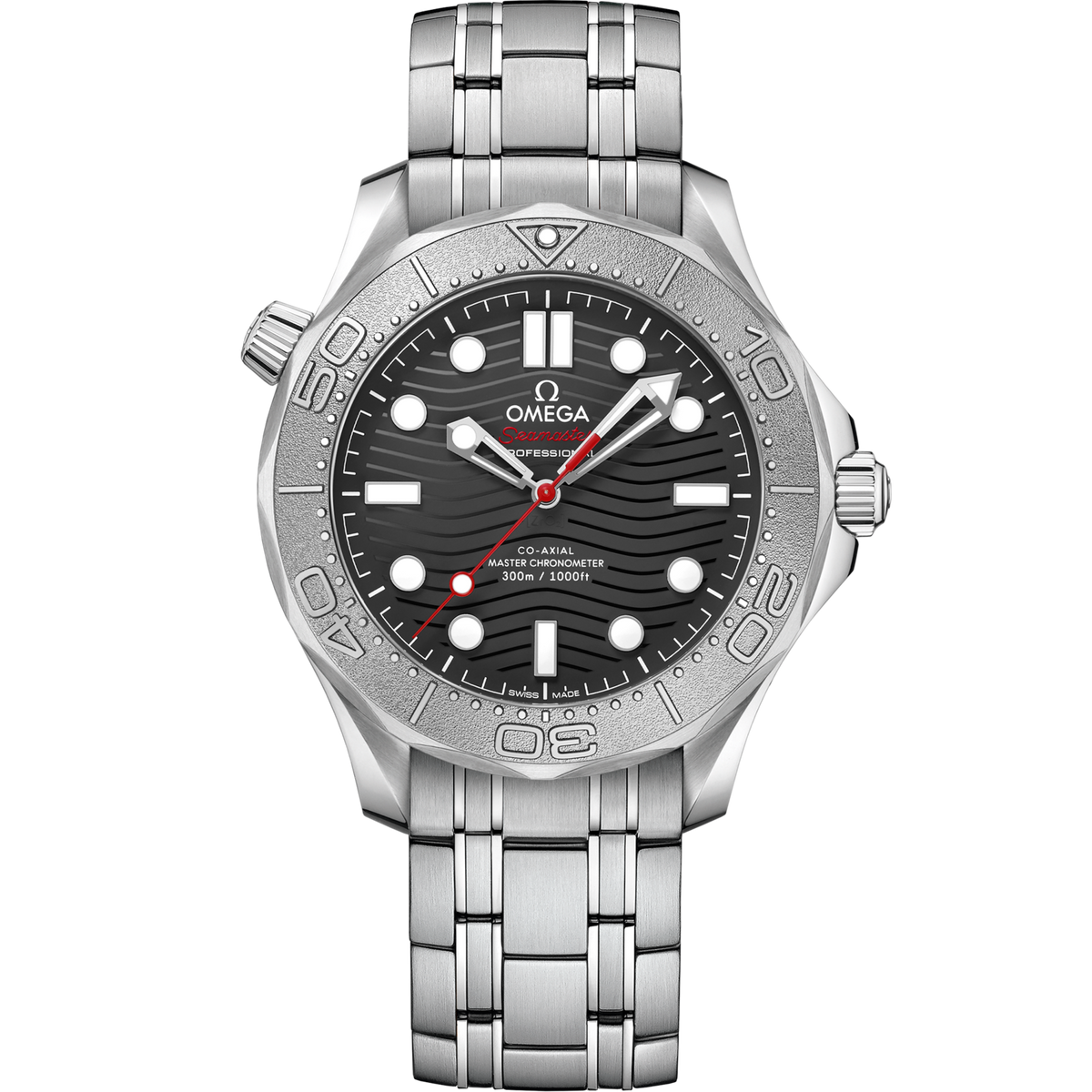 Omega Seamaster Diver 300M 42 mm Steel Black Dial Bracelet 210.30.42.20.01.002