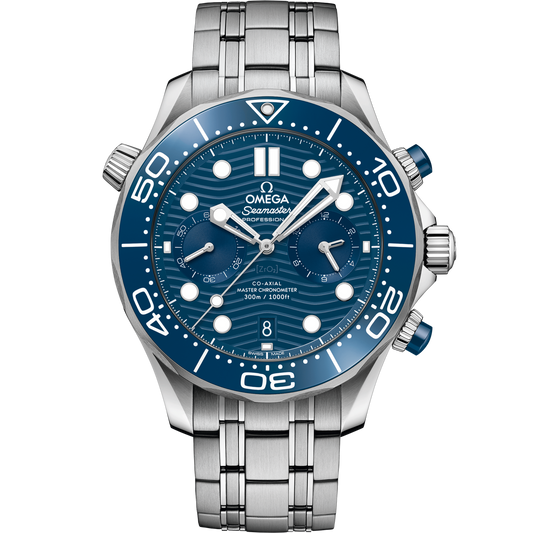 Omega Seamaster Diver 300M 44 mm Steel Blue Dial Bracelet 210.30.44.51.03.001