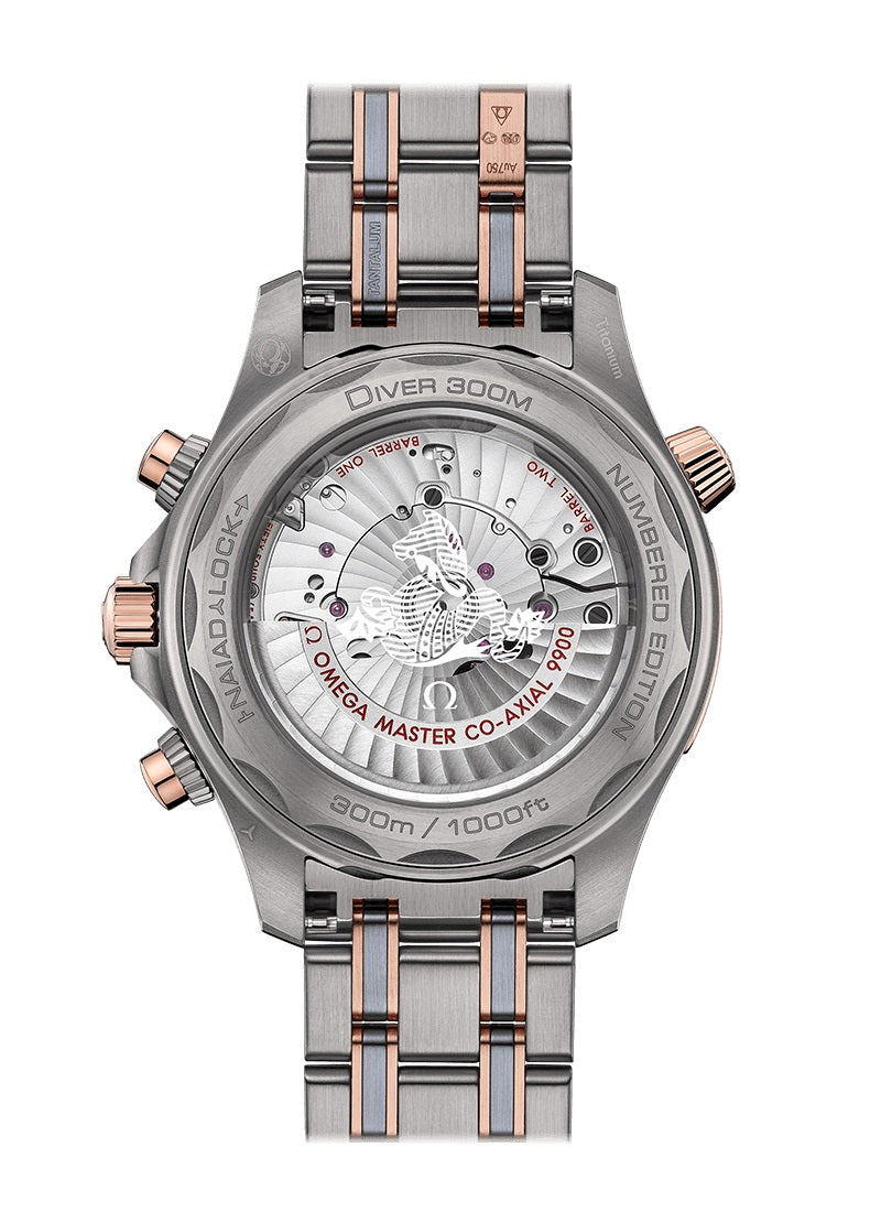 OMG Seamaster DIVER 300M CO‑AXIAL MASTER CHRONOMETER CHRONOGRAPH Ref# 210.60.44.51.03.001