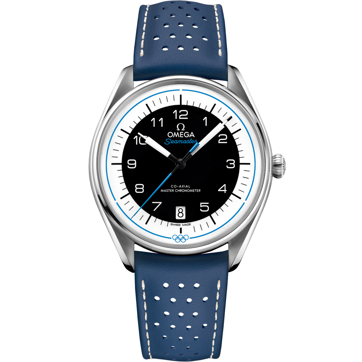 Omega Seamaster Olympic Official Timekeeper 39.5 mm Steel Black Dial Strap 522.32.40.20.01.001