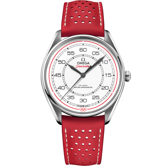 Omega Seamaster Olympic 39.5 mm Steel White Dial Strap 522.32.40.20.04.004