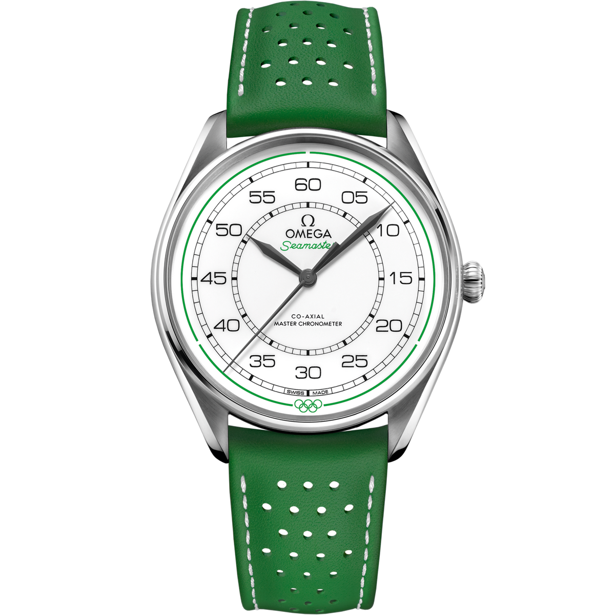 Omega Seamaster Olympic Official Timekeeper 39.5 mm Steel White Dial Strap 522.32.40.20.04.005