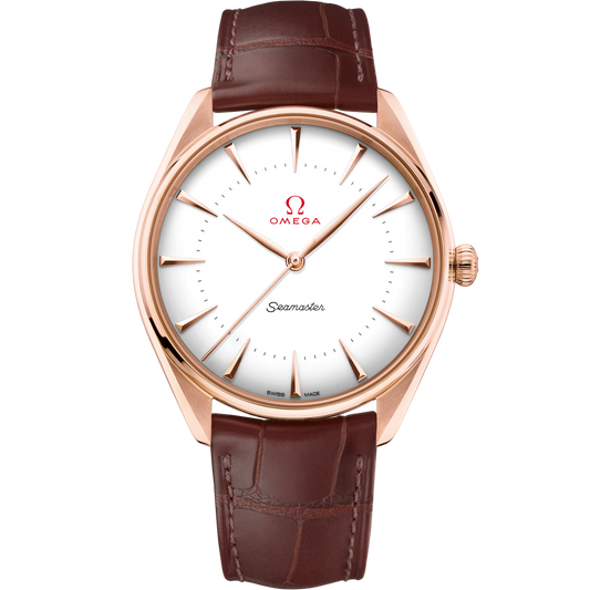 Omega Seamaster Olympic Official Timekeeper 39.5 mm White Dial Sedna Gold™ Strap 522.53.40.20.04.003