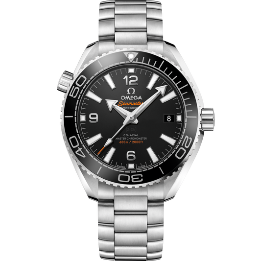Omega Seamaster Planet Ocean 39.5 mm Steel Black Dial Bracelet 215.30.40.20.01.001