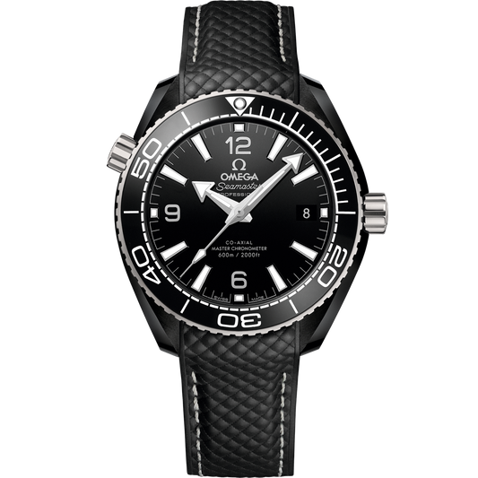 Omega Seamaster Planet Ocean 39.5 mm Ceramic Black Dial Strap 215.92.40.20.01.001