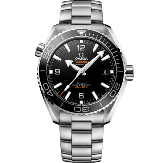 Omega Seamaster Planet Ocean 43.5 mm Steel Black Dial Bracelet 215.30.44.21.01.001