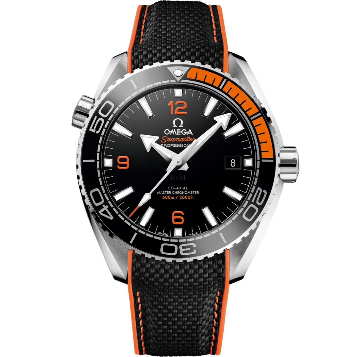 Omega Seamaster Planet Ocean 600M 43.5 mm Stainless Steel Black Dial Strap 215.32.44.21.01.001