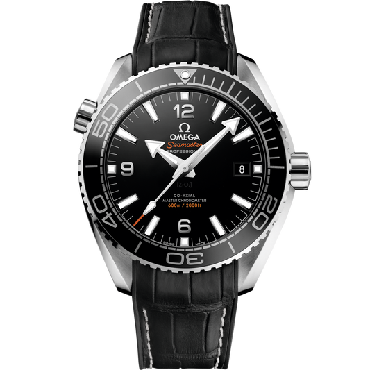 Omega Seamaster Planet Ocean 43.5 mm Stainless Steel Black Dial Strap 215.33.44.21.01.001
