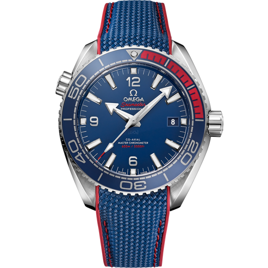 Omega Seamaster Planet Ocean 43.5 mm Steel Blue Dial Strap 522.32.44.21.03.001