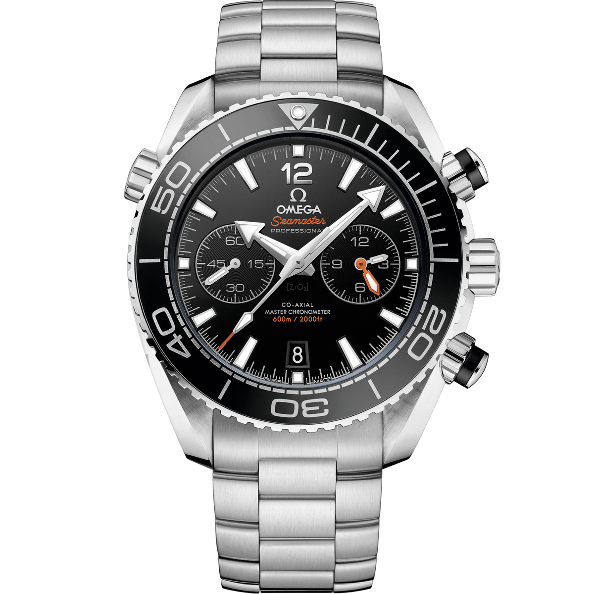 Omega Seamaster Planet Ocean 600M 45.5 mm Black Dial Stainless Steel Bracelet 215.30.46.51.01.001