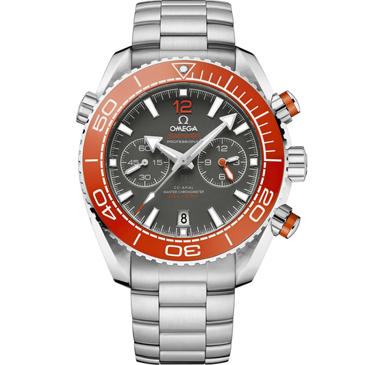 Omega Seamaster Planet Ocean 45.5 mm Steel Grey Dial Bracelet 215.30.46.51.99.001