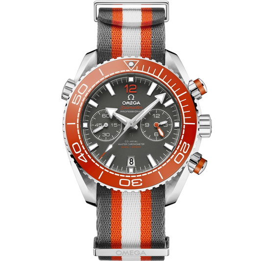 Omega Seamaster Planet Ocean 45.5 mm Steel Grey Dial Strap 215.32.46.51.99.001