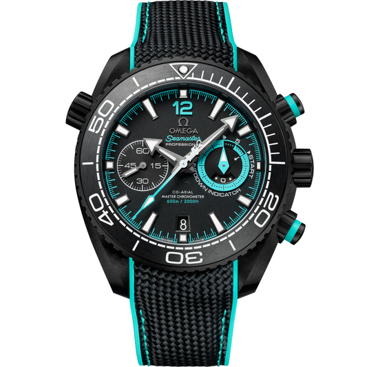 Omega Seamaster Planet Ocean 45.5 mm Black Ceramic Black Dial Strap 215.92.46.51.01.003