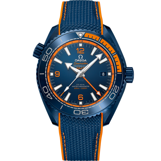 Omega Seamaster Planet Ocean 45.5 mm Ceramic Blue Dial Strap 215.92.46.22.03.001