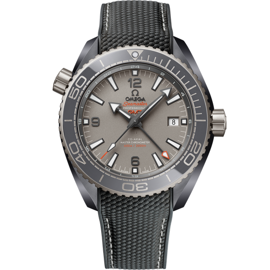 Omega Seamaster Planet Ocean 45.5 mm Grey Ceramic Grey Dial Strap 215.92.46.22.99.002