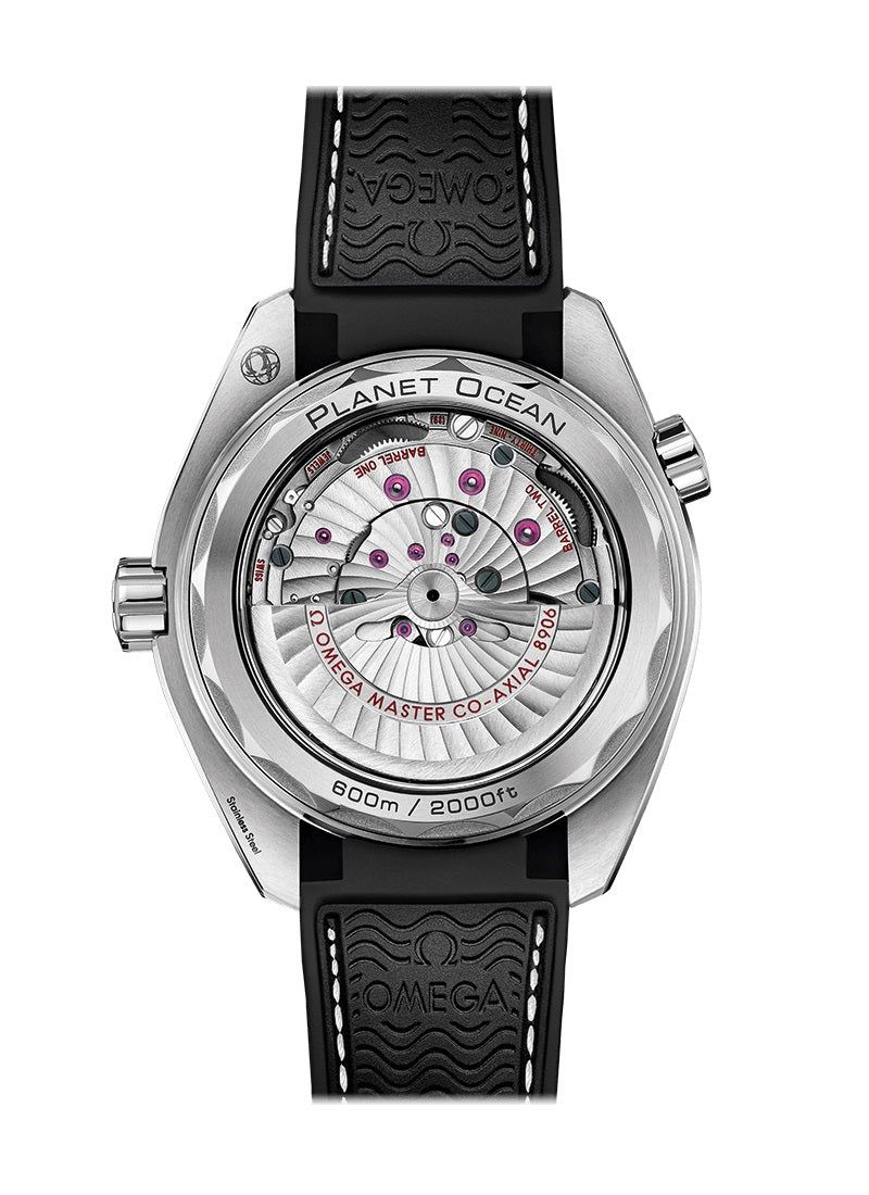 OMG Seamaster PLANET OCEAN 600M CO‑AXIAL MASTER CHRONOMETER GMT Ref# 215.33.44.22.01.001