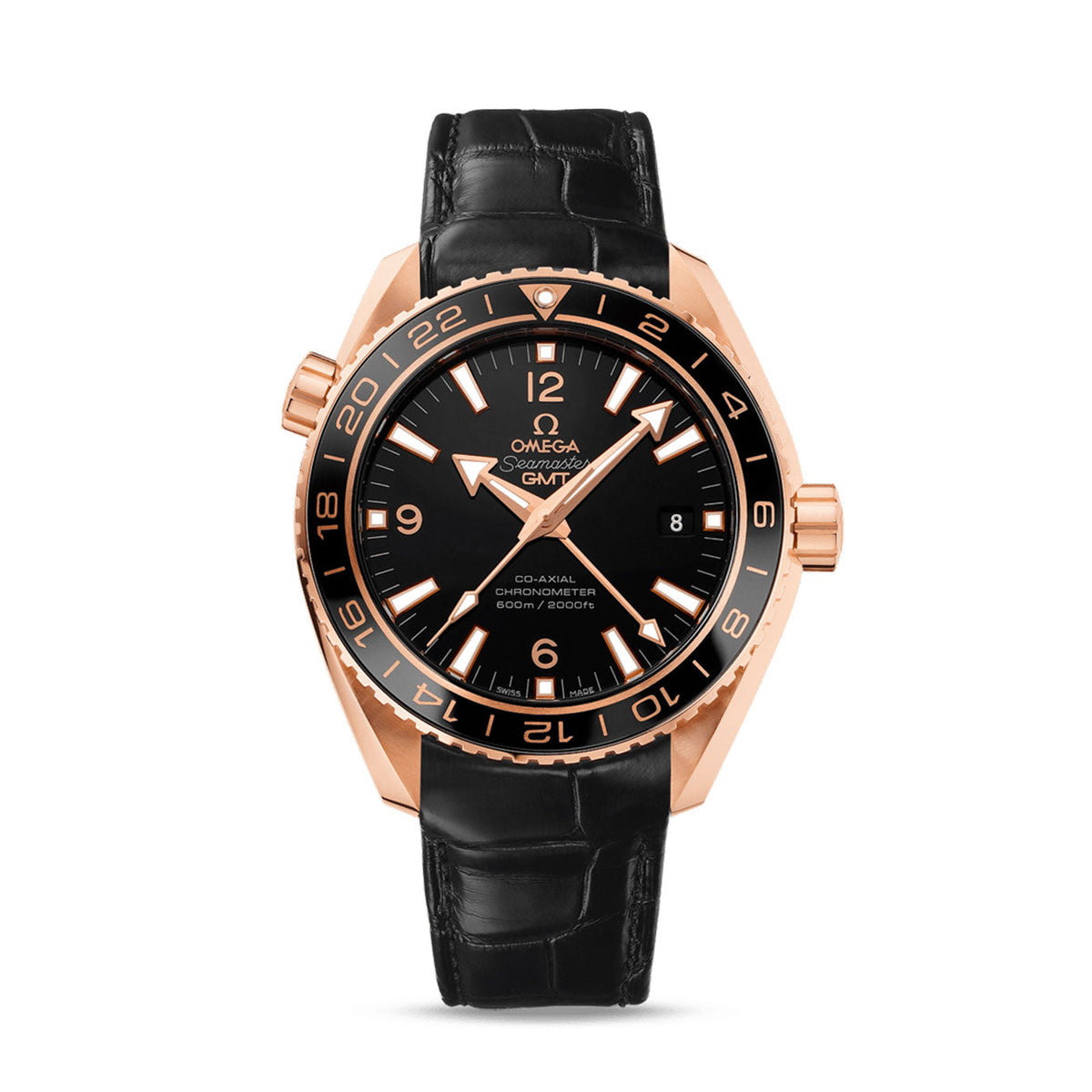 OMG Seamaster PLANET OCEAN 600M CO‑AXIAL MASTER CHRONOMETER GMT Ref# 232.63.44.22.01.001